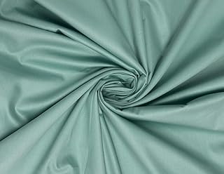 Premium Giza Cotton Satin Fabric, Sage Green(Shirt-1.60Meter,Kurta-2.00Meter)-picture-49