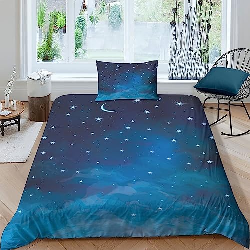 Couette légère Cosmos microfibre 3D anti-glisse avec zip lit simple
