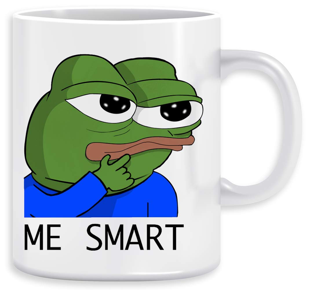 Pepe Think Ceramic Mug Cup : Amazon.se: Home & Kitchen