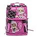 Zaino Scuola Bambole LOL Surprise Estensibile 40x13x29 cm Prodotto Originale