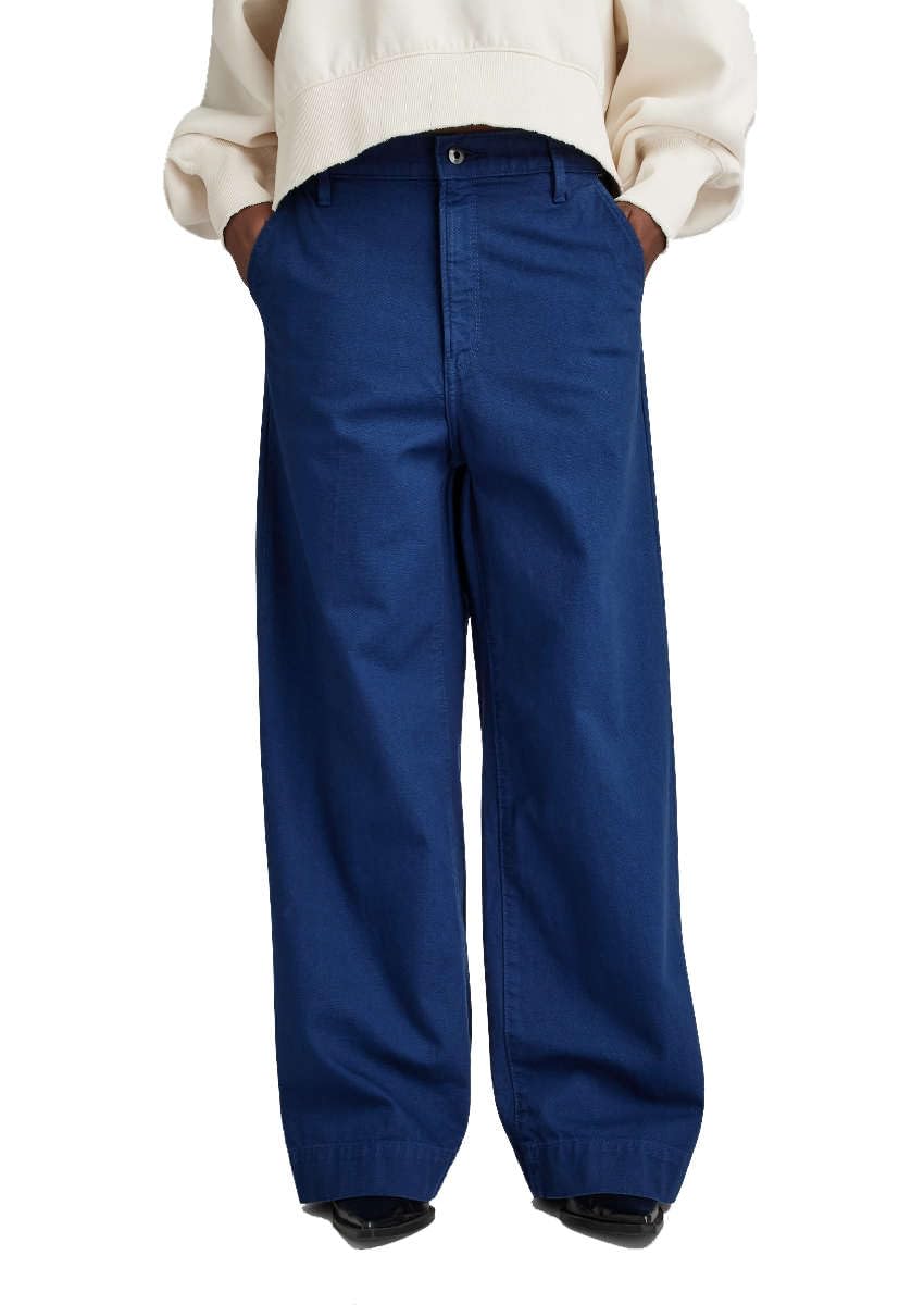 G-Star Women's Deck 2.0 Chino , Blue (ballpen blue gd D23945-D491-D066), 30W / 32L