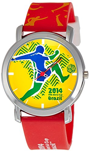 Image of Fifa Analog Yellow Dial Unisex Watch - FBF-03