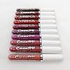 evpct CmaaDU 10Pcs Liquid Matte Matt Lipstick Set for Black Women, Dark Deep Bright Ruby Sexy Brick Mauve Plum Red Violet Purple Matte Lipstick Long Lasting Lipstick 24 hour Waterproof Lip Gloss Matte