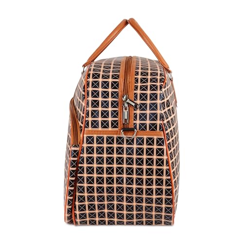 Image of Ayaha Large Travel Duffle Bag, Air Bag for Men and Women Cabin Luggage Bag Weekender Stylish Travel Bag with Detachable Shoulder Strap 47 litres 54.5x24.5x35cm