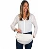 Sprigs Faux Fur Muffy Hand Muff Warmer Adjustable Waist Pouch Belt