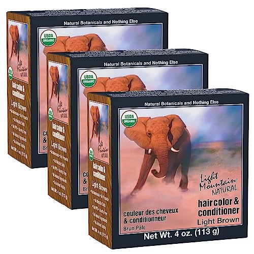 Light Mountain Henna Hair Color & Conditioner