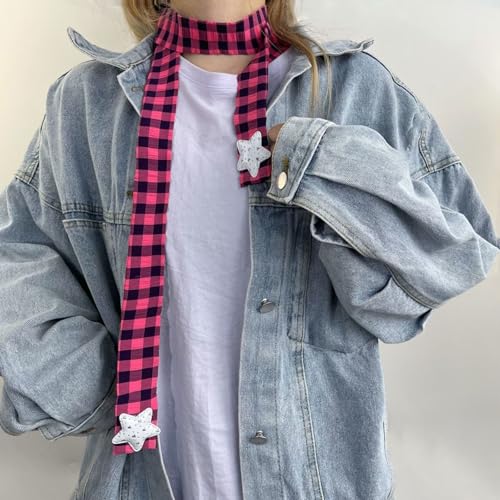 Star Choker Scarf For Women Handbag Scarfs Neck Scarves Girls Gifts Belt Necktie Neck Scarf Handbag Decoration3