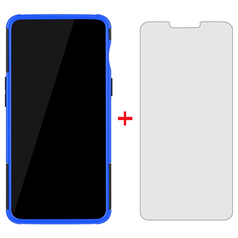 Coque Rigide Anti-choc Pour OnePlus 6T Avec Verre Trempé Inclus - Protection Complète Téléphone
