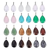 Größe: ca. 16 ~ 17mm breit, 25 ~ 29mm lang, 5 ~ 6mm dick, Loch: 2x7mm