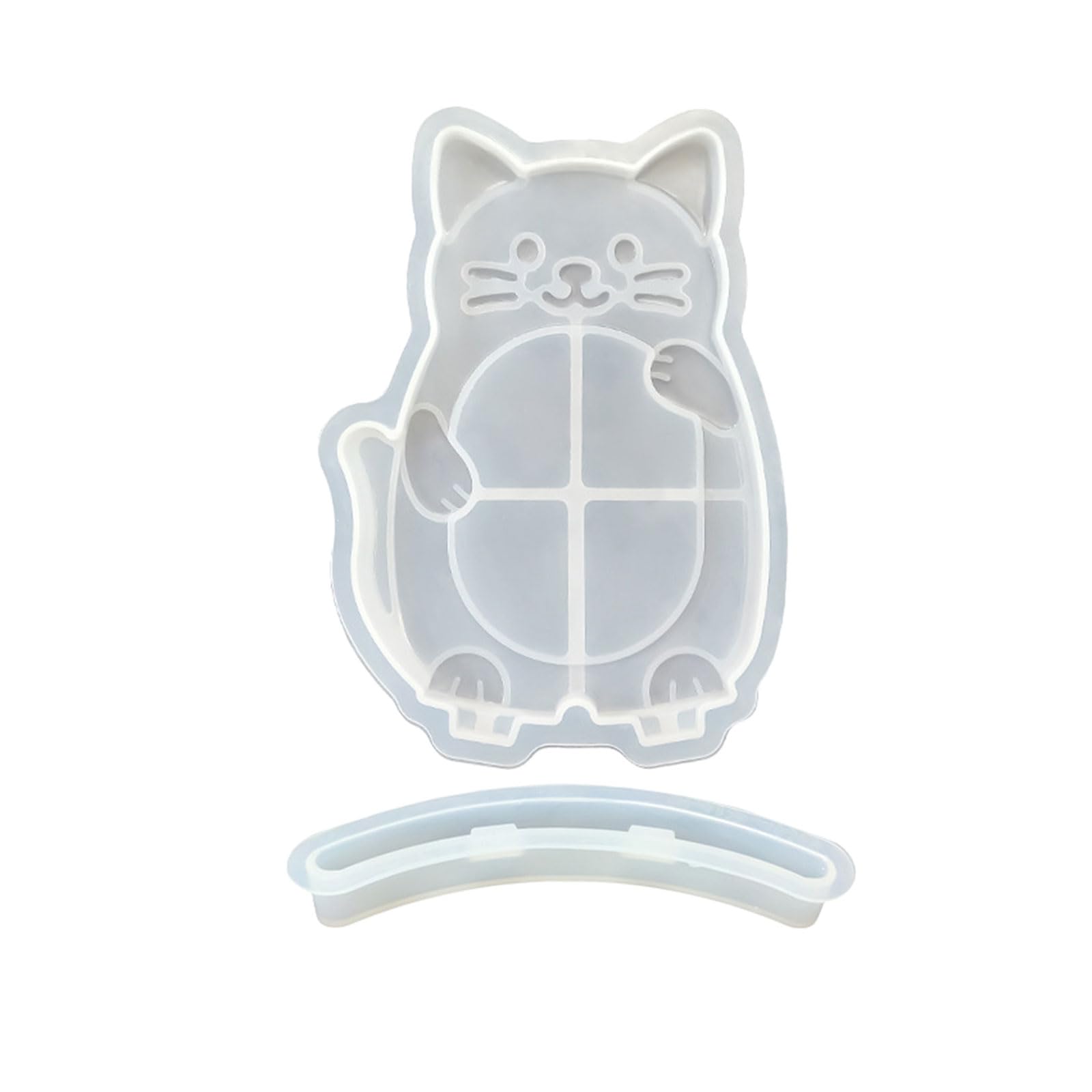 Yhplxyuus Silicone Molds Multipurpose Silicone Easy Demolding for Soap Photo Frame Animal Elastomer Cast