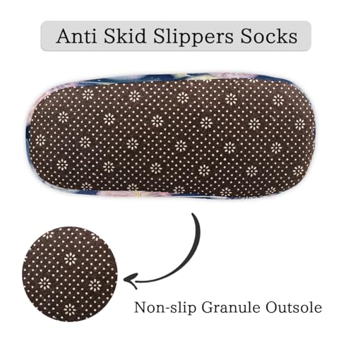 Colorful Dandelions Pattern Slippers for Women Slipper Socks Soft Fuzzy House Slippers Shoes for Indoor Bedroom, Winter Cozy Christmas Gifts4