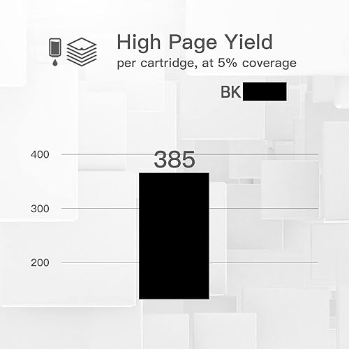 Miniatura 9 de BeOne Cartuchos de tinta remanufacturados de repuesto para Epson T126 126 para usar con Workforce 60 435 520 545 630 633 635 645 840 845 WF-3520