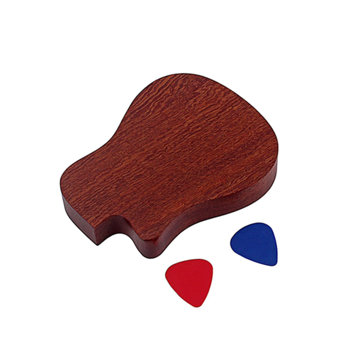 Yardwe 2 Series Estuche para Púas De Guitarra Estuche para Púas De Guitarra Soporte para Púas De Guitarra Acústica Bandeja para Púas De Guitarra Soporte para 2 Piezas*2 Color Aleatorio