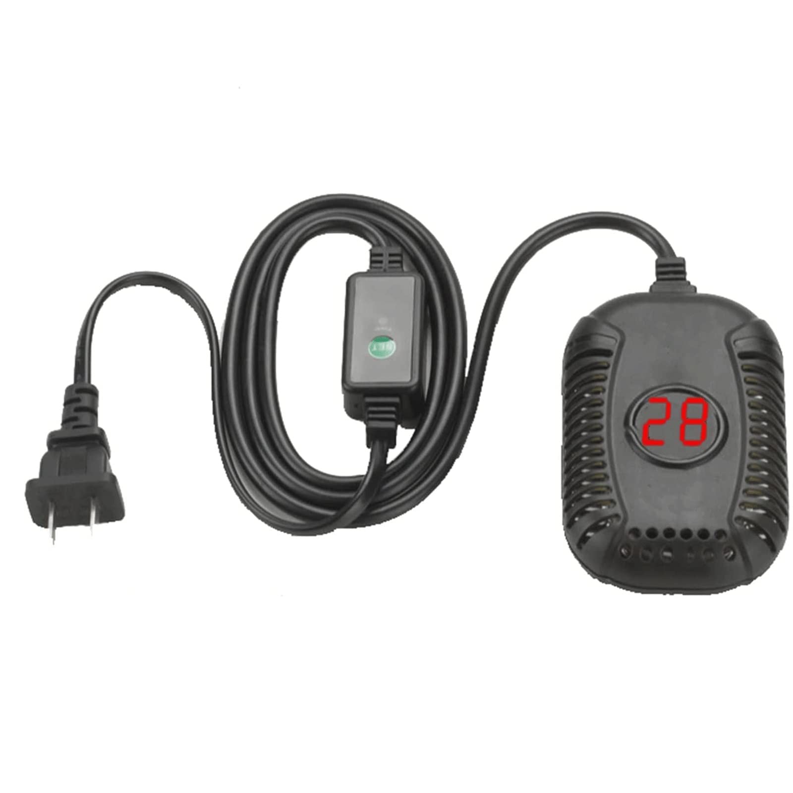 Calentador de Acuario Termostato de calefacción Calentador Sumergible para Acuario con Pantalla LED Inteligente de Temperatura Calentador de Acuario Calentador Sumergible para estanques de Peces y t