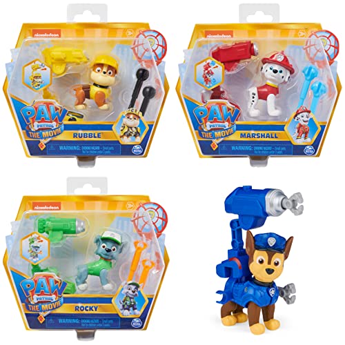 PAT PATROUILLE LE FILM - FIGURINE HERO PUP - Figurine Pat' Patrouille Officielle Du Film Avec Sac...