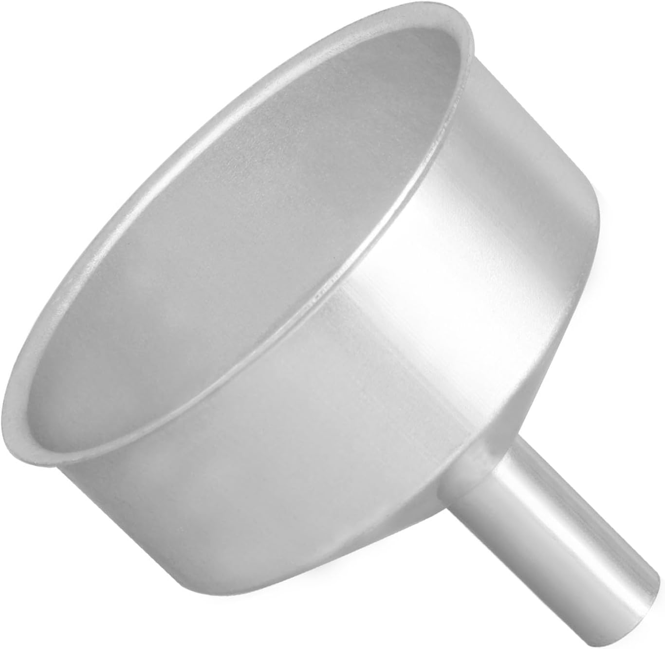 Espresso Maker Filter Basket,moka pot 3 cup Replacement Funnel,moka pot filter,Fit for Moka Express,Fiammetta,Break,Dama,Moka Timer and Rainbow (1 Pcs 3 Cup）