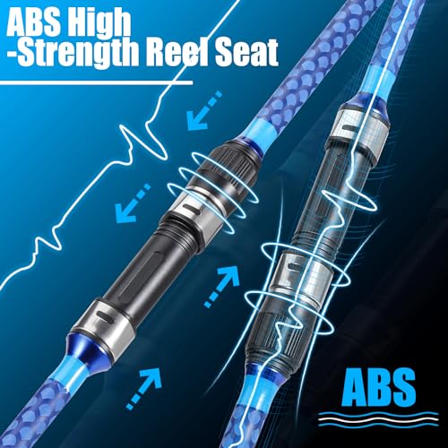 Sougayilang SURF-LANL-1003 Fishing Rod Carbon 3 Piece Spinning Fishing Rod thumb #4