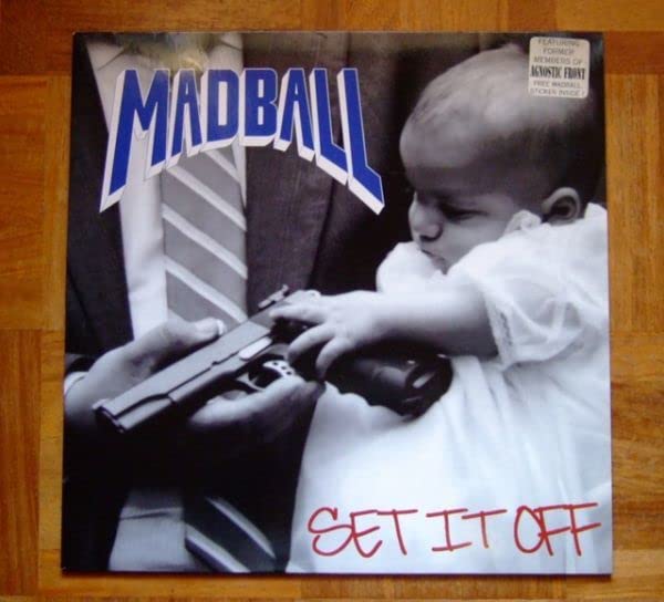 Amazon.co.jp: EU オリジナル盤 MADBALL SET IT OFF - 1st LP +