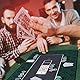 Relaxdays Pokermatte 120 x 60 cm, Texas Holdem, Pokertischauflage groß, rutschhemmend, Polyester, Pokerzubehör, grün