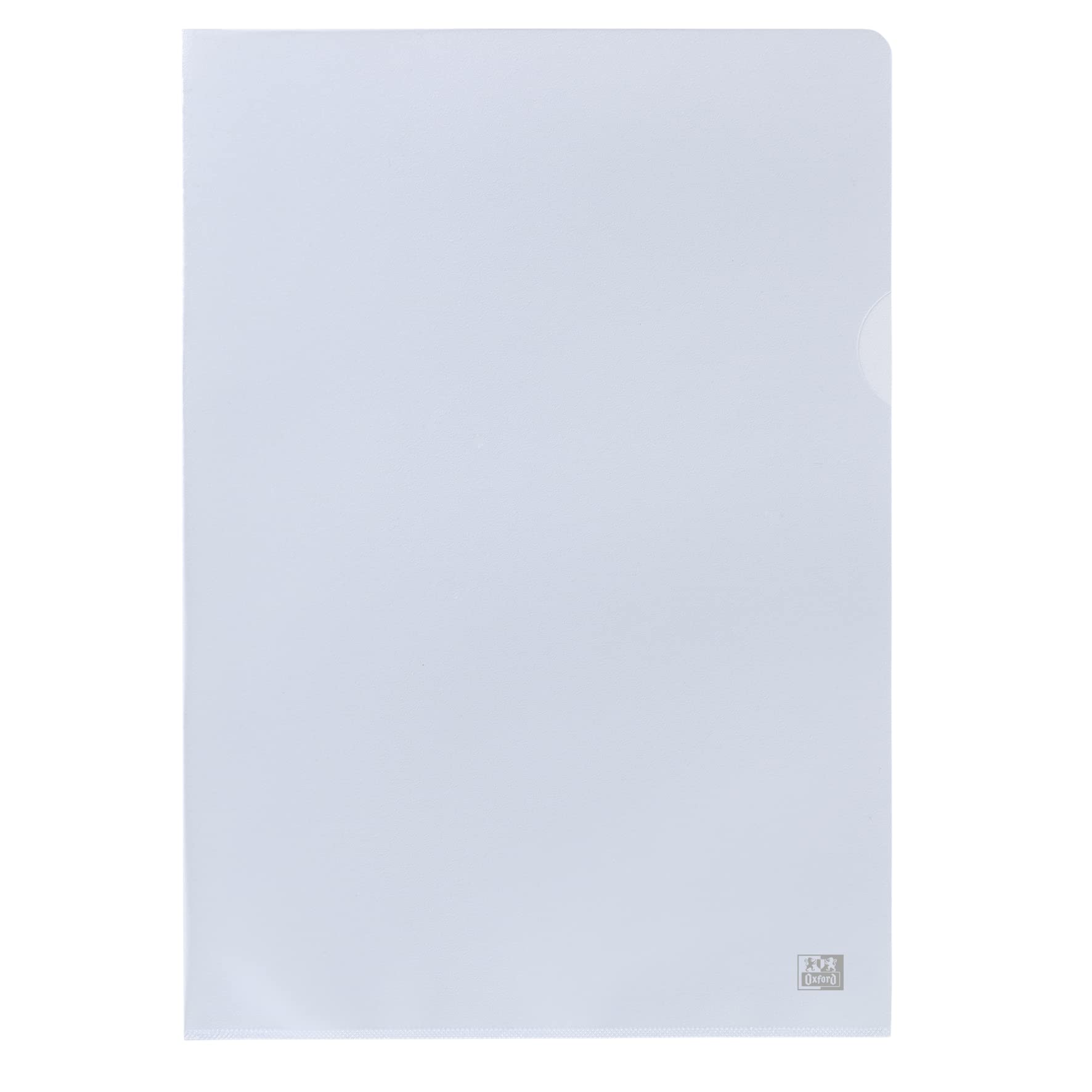 Elba Document Wallets A4 Grained A4-Genarbt Transparent 2