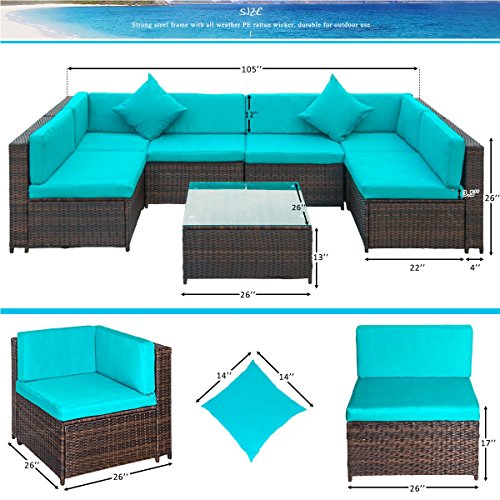 Merax-7-Pieces-Patio-Weather-PE-Sectional-Garden-Furniture-Corner-Sofa-Set-for-Backyard-and-Pool-BlueRattan Merax-7-Pieces-Patio-Weather-PE-Sectional-Garden-Furniture-Corner-Sofa-Set-for-Backyard-and-Pool-BlueRattan