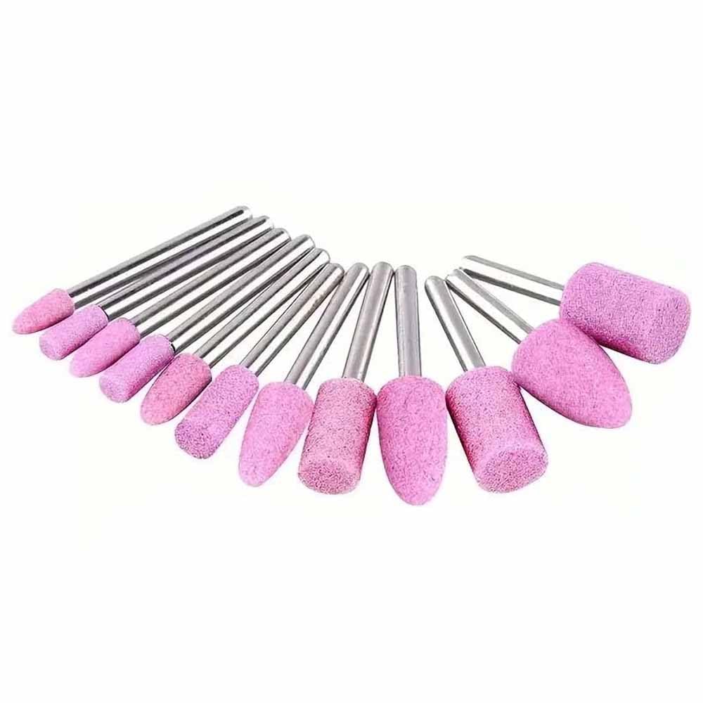 Nail Drill Bits Set, 12pcs Professional Nail Drill Bits, Manicure Pedicure Nail Polishing Accessories Cuticle Drill Bit Compatiable for Home Salon Use-image-19