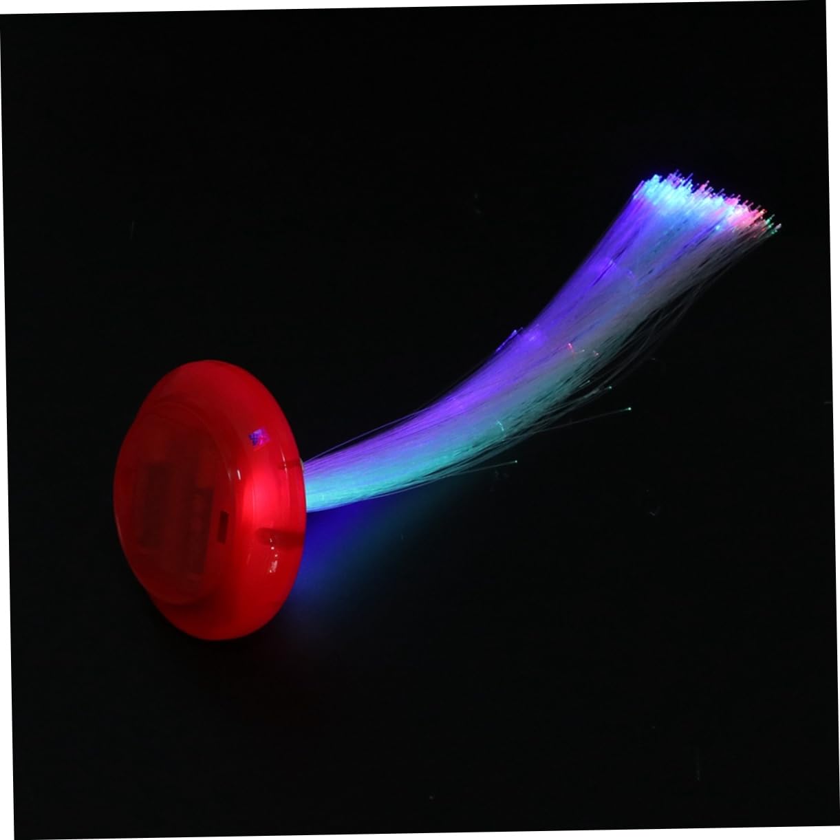 DOITOOL 3pcs Colorful Led Fiber Optic Stars Lights Decorative Night Lamps for Birthdays Weddings and Holidays Random Colors No Battery Included