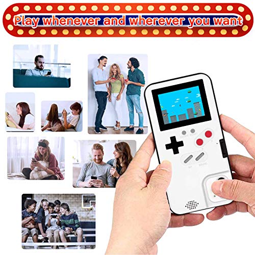 image for LucBuy Game Console Case for iPhone, Retro Protective Cover Self-Power