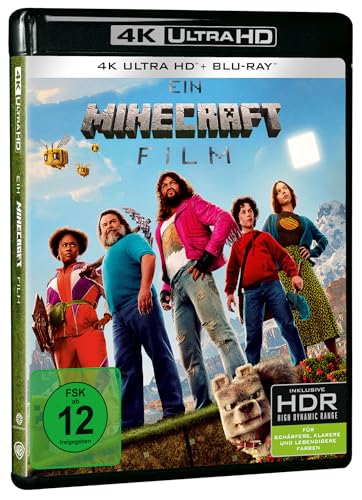 Ein Minecraft Film – 4K Blu-ray (UHD + Blu-ray Disc)