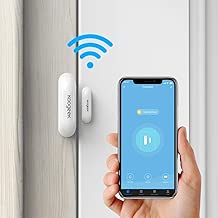 Koogeek Door Window Sensor,Open Entry Smart WiFi Sensor Contact Door Window Sensor Message Alarm,Notification Reminder Alexa for Voice Control, No Hub Required, Replaceable Battary, Remote Control - coolthings.us