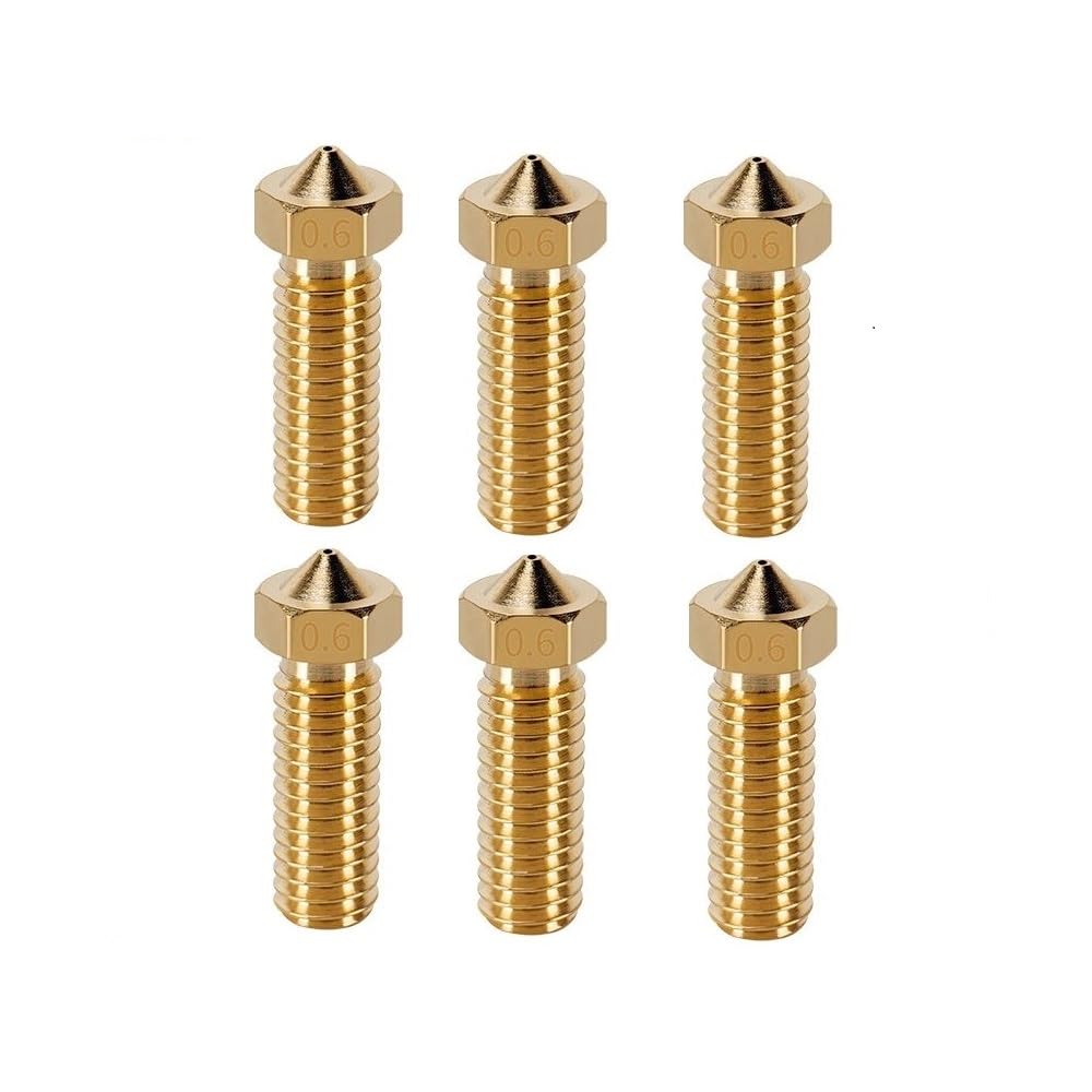 xcluma 3D Printer Extruder Nozzels,E3D-V6 crater 0.6 nozzle For 1.75mm-image-24