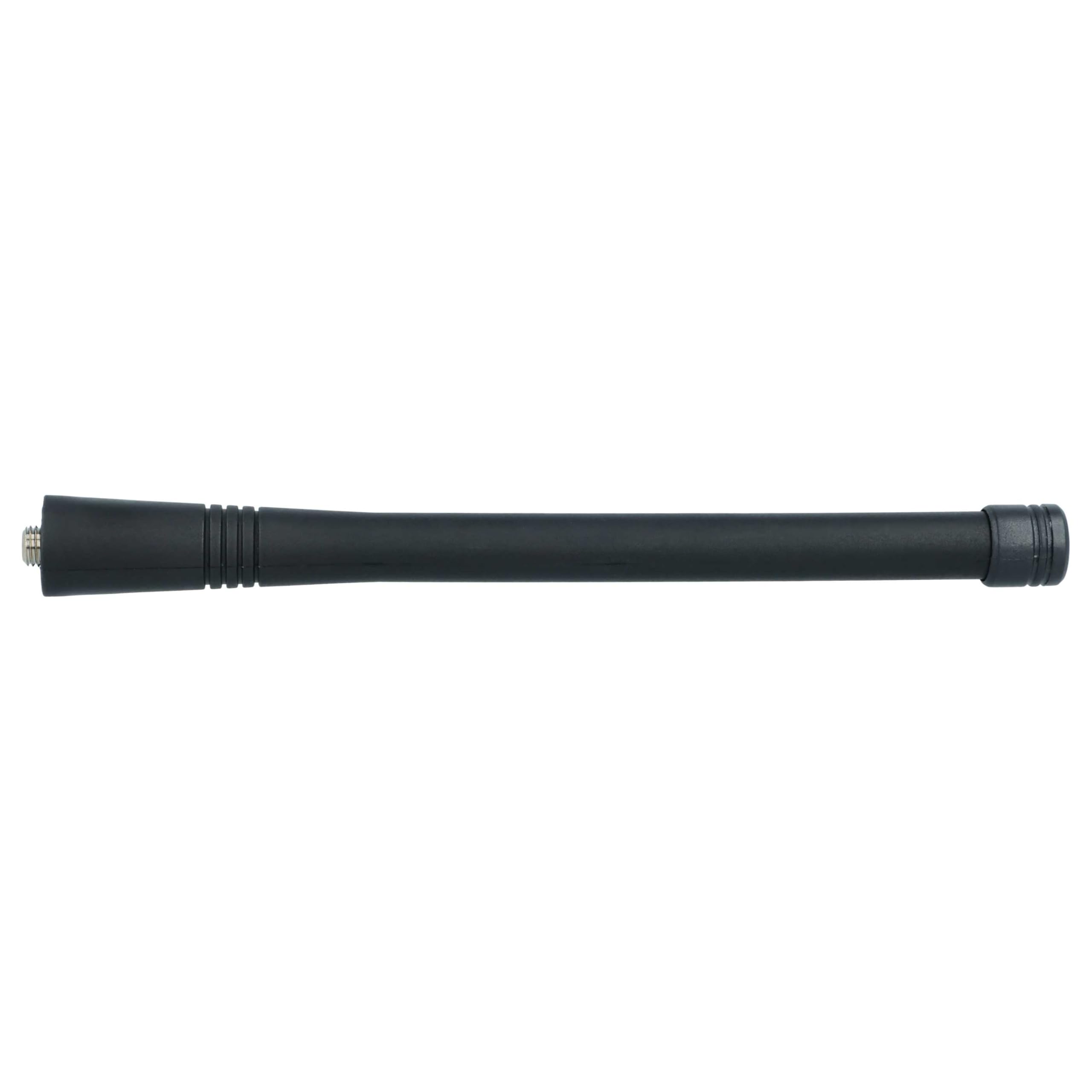 vhbw Antena kompatybilna z Motorola HT600, P200, P210, HT50, P100, PR400, HT750, P1225, PR860, HT1550XLS, P10, P50 radiotelefon - 15 cm, czarna