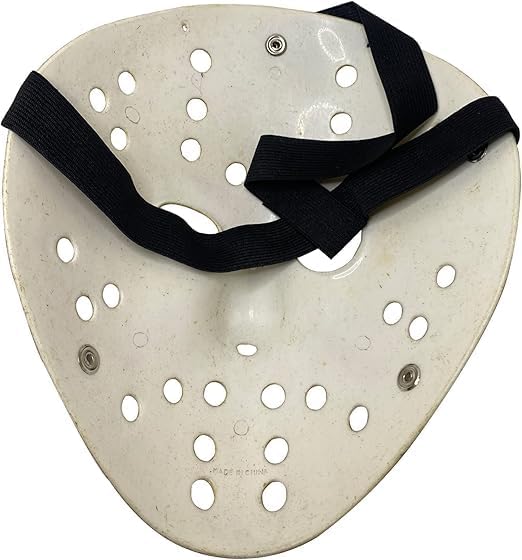 Miniatura 2 de Máscara de hockey de terror para Halloween, cosplay, mascarada, máscara de disfraz de Navidad con correas ajustables