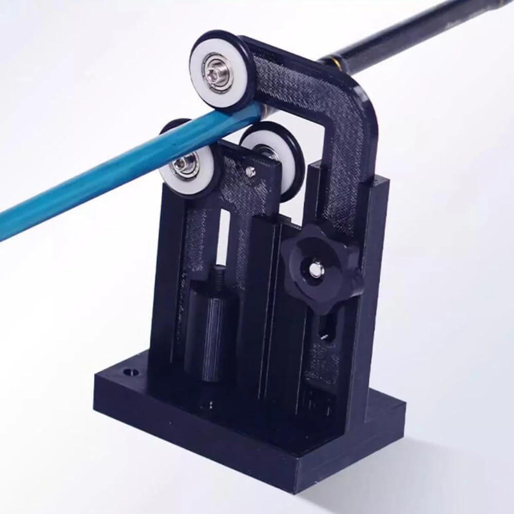 Epoxy Fishing Rod Winding Machine Resin Rotating Gluing Tool Fishing Rod Building Elctric-Drive Machine with Foot Switch Portable