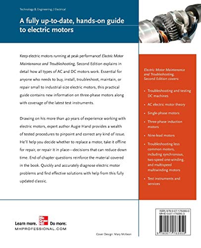 Electric Motor Maintenance and Troubleshooting