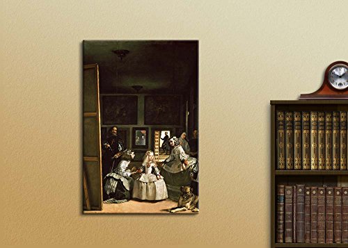 Wall26 - Las Meninas(The Maids Of Honour) By Diego Velazquez - Canvas Print Wall Art Famous Oil Painting Reproduction - 32" X 48" #TOP1