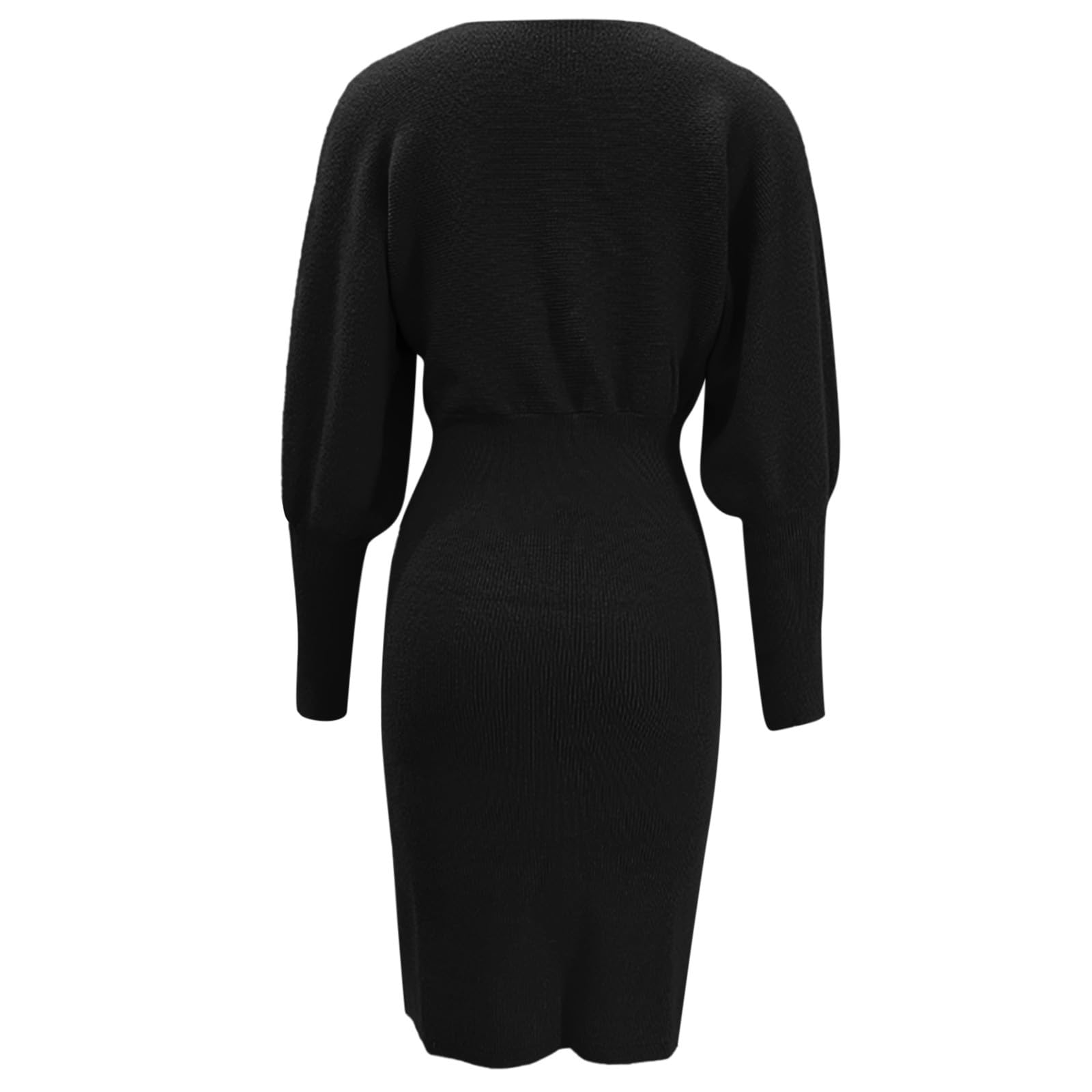 Maglione da donna a collo alto lavorato a maglia, per autunno e inverno, casual