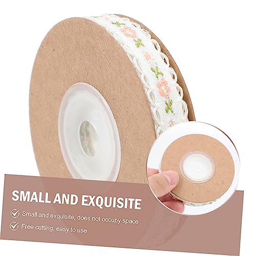 Ruban brodé raffiné Anneome pour finitions de vêtements et paquets d'exception