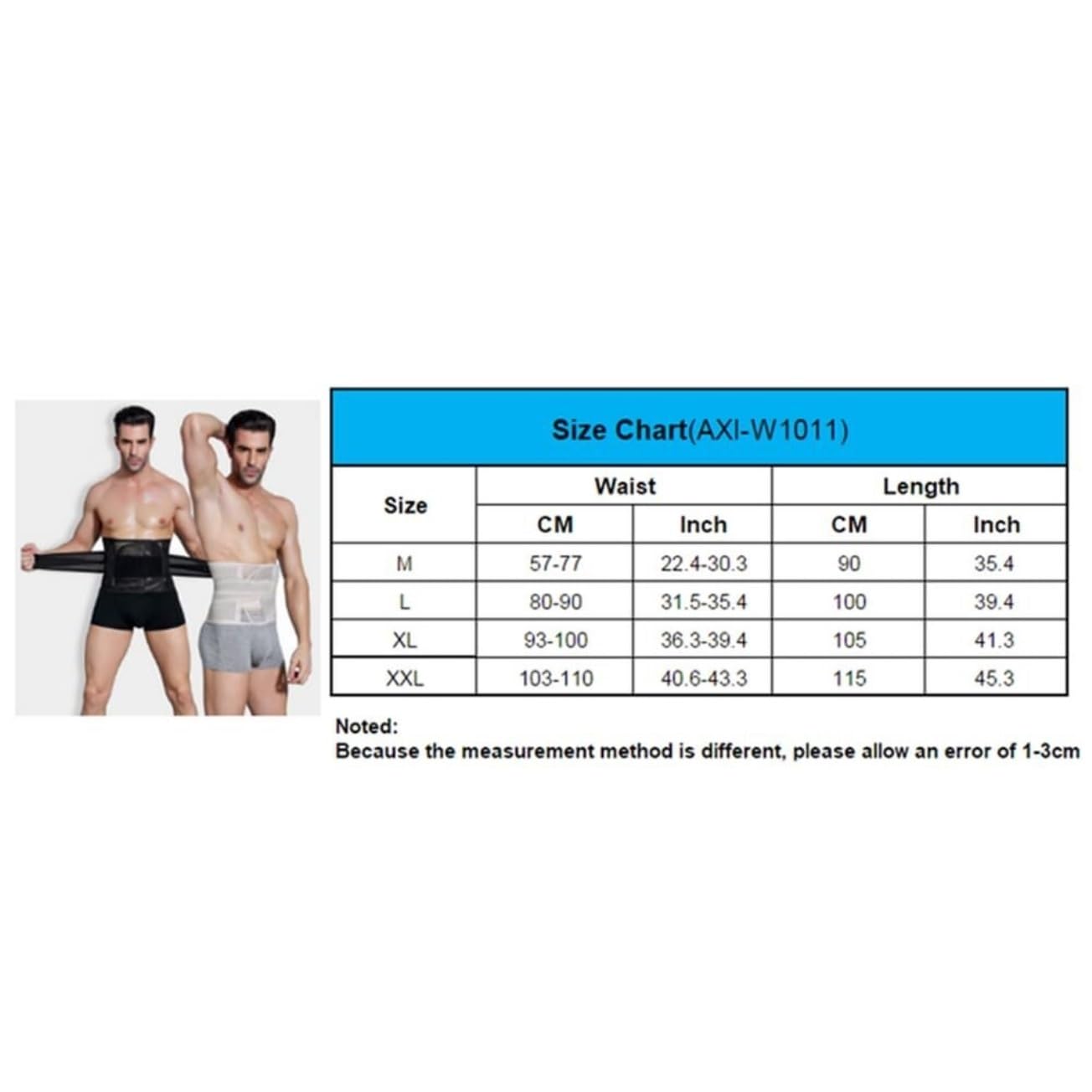 Faja Moldeadora para el Abdomen, Control Cincher Sauna Cintura Shapewear de Barriga Faja Debajo del Busto corsé Adelgazante(L)