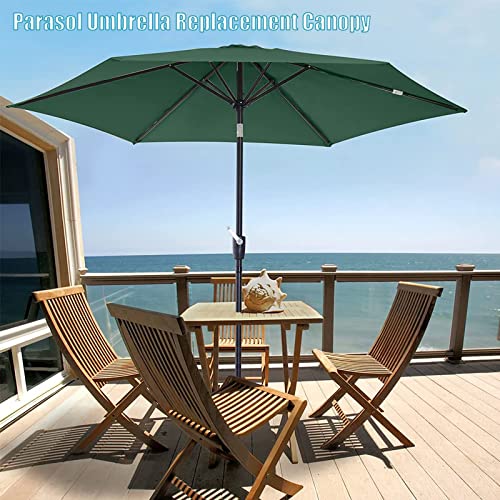 Solución desgaste cubierta codo parasol jardín 2.7m con 6 costillas impermeable 5