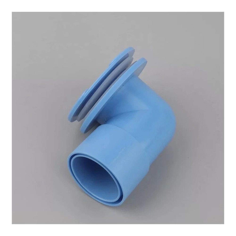 Buy Plastic pipe drain 3pcs I.D40mm PVC 90 Degree Fish Tank Outlet 1.5