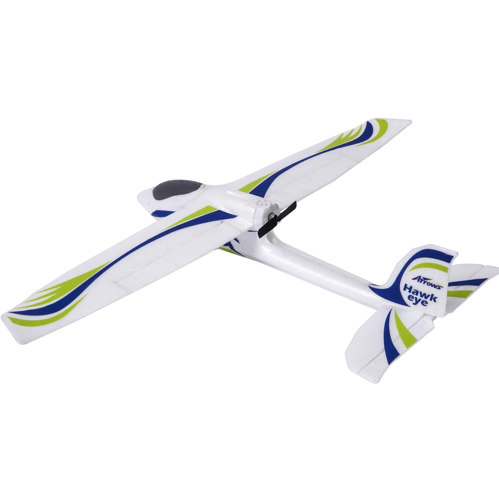 Arrows RC Plane 600mm Hawk Eyes Remote Control Airplane Easy to Fly Ready to Fly RTF Ready to Fly(Include Battery, Charger, Radio)