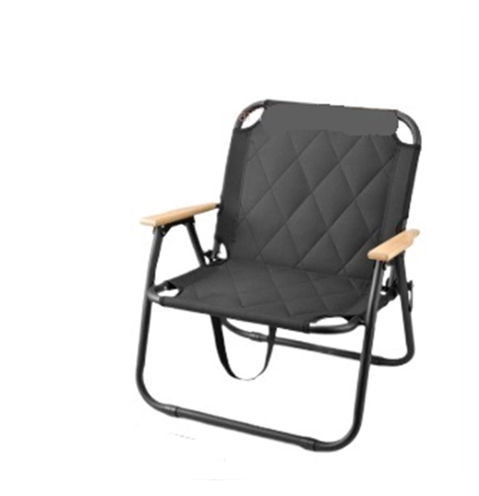 Angelsessel Outdoor-Klappstuhl, Picknick-Angelstuhl, Camping, Tragbar Und Praktisch, Strandstuhl Fur Sitzungen(Black Single Chair)