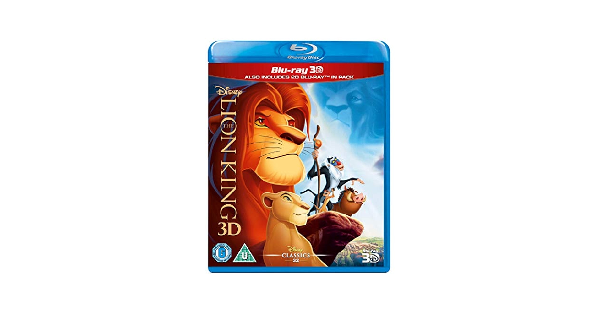 Disney - ライオン キング 3D+2D   Blu-ray THE LION KING [Blu-ray 3D + 2D] (2019) Live Action Disney UK