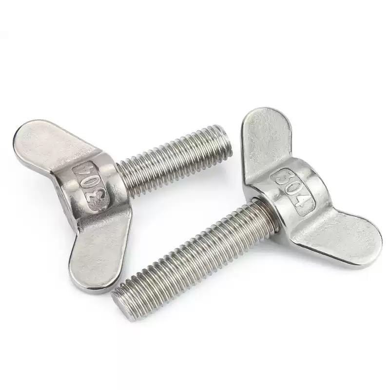 M5 M6 M8 M10 M12 M14 【チキンラビットスネ】 M16蝶型羊角ボルト手ネジ(80mm,M12-1pcs)