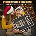 Whiskey Advent Calendar 2025 for Men, 24-Day Bourbon Smoker Infuser Kit for Cocktail and whisky Lovers, Perfect Christmas and Holiday Gift for Husband, Dad, Boyfriend, Him(NO BUTANE)