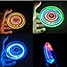 FIGROL LED Light Spinner, Light Fidget Finger Toy Hand Spinner -Stress Reduction and Anxiety Relief Hand Spinner for Children