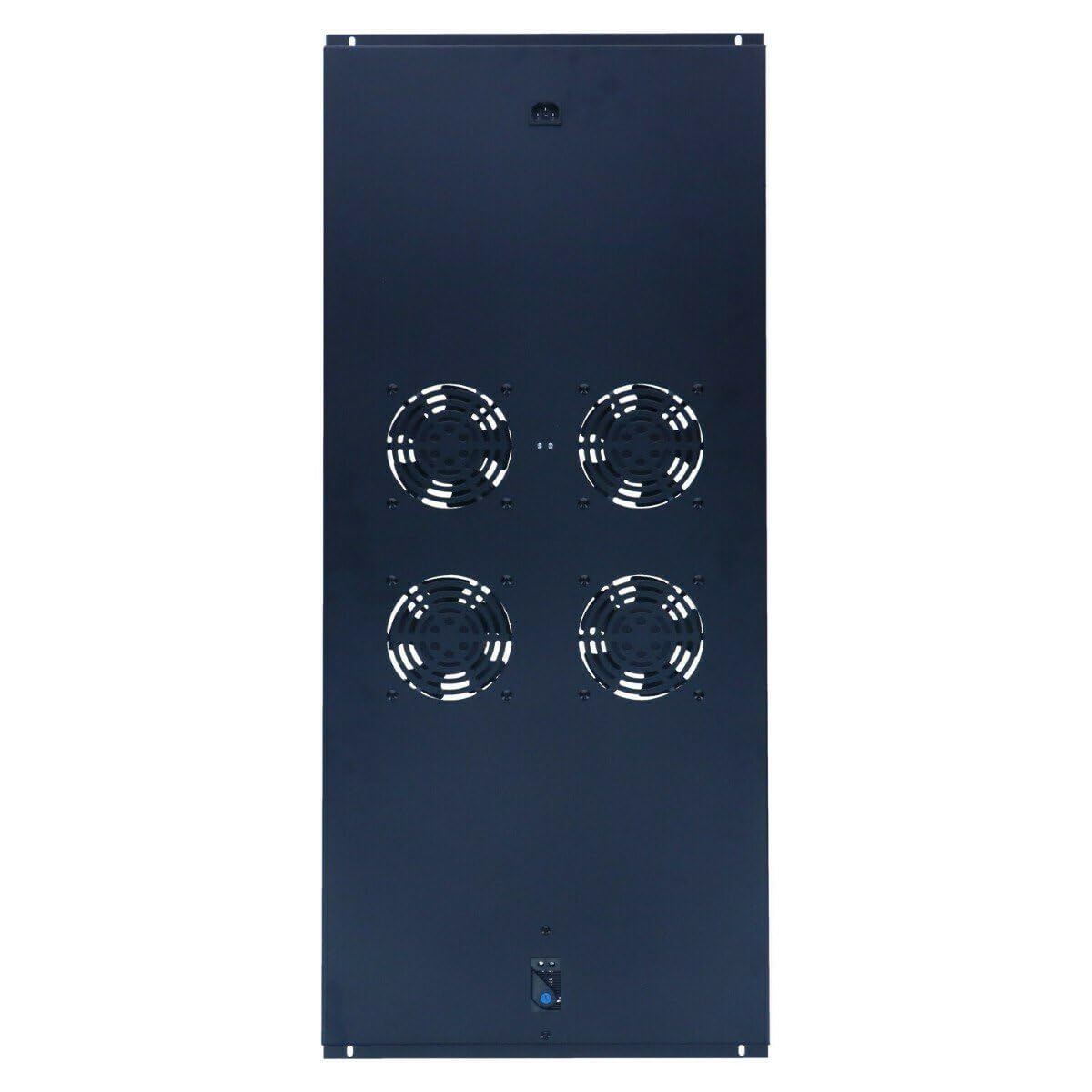 Lüftereinheit - Ventilator Paket mit 4 Ventilatoren und Thermostat geeignet für Serverschränke mit Einer Tiefe von 1200mm