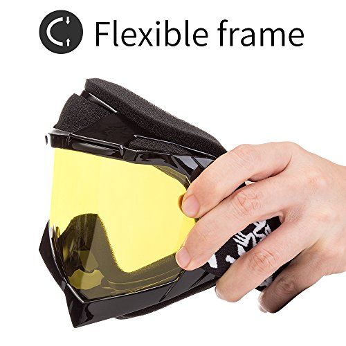 image for BATFOX Dirt Bike ATV Goggles Motorcycle Gear Riding Motocross Dirtbike