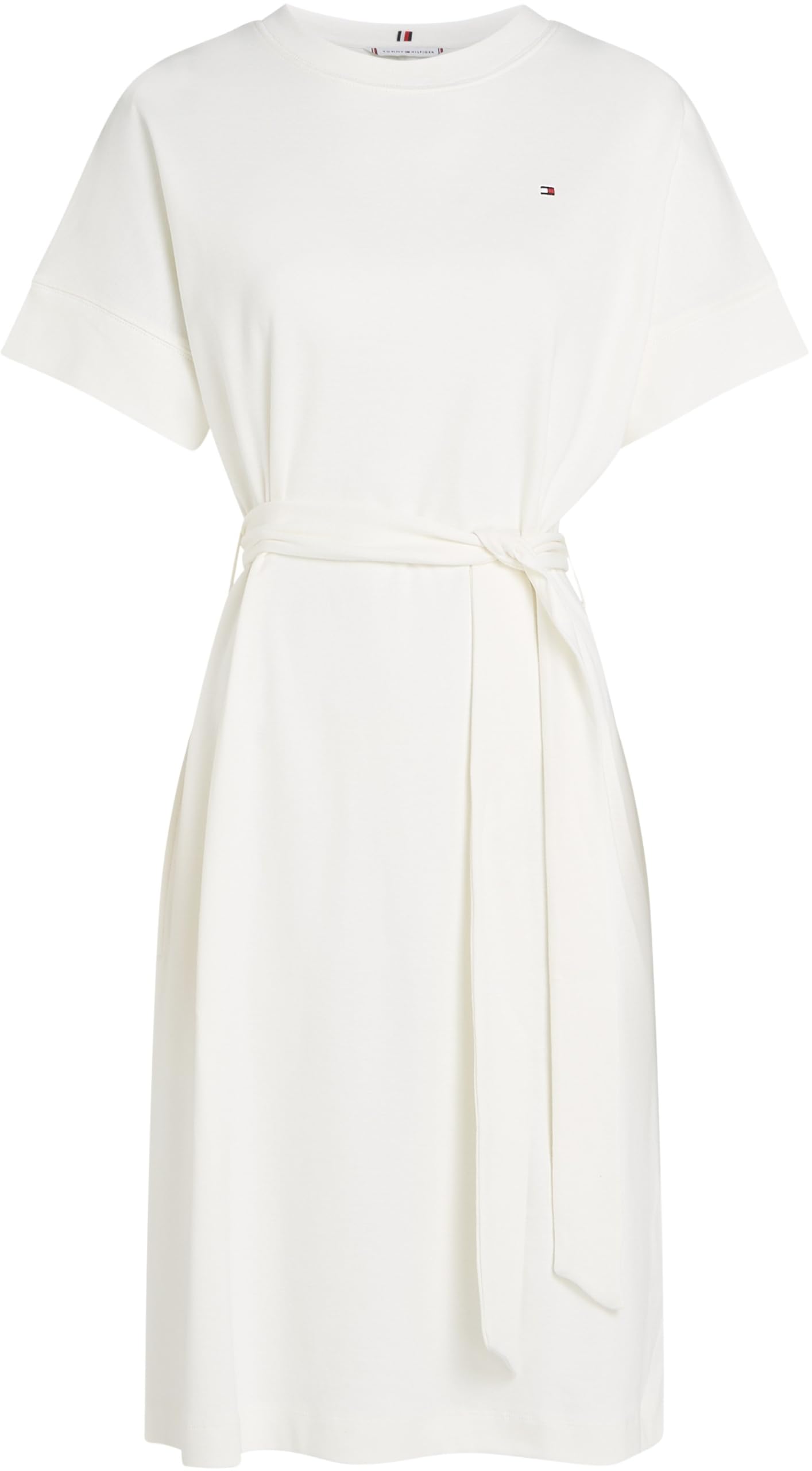 Tommy Hilfiger Damen Wickelkleid Modern Cody mit Taillengürtel